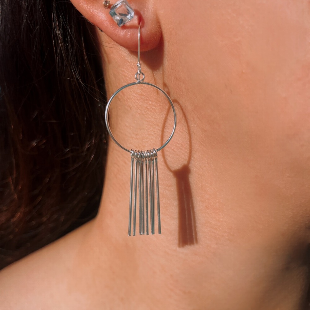 Loop Silver Earrings - 925